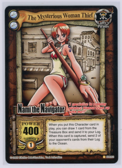 Nami The Mysterious Woman Vintage One Piece Quest Begins Non Foil 2005 NM - READ - Image 1