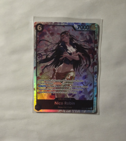 Nico Robin OP12-087 One Piece Legacy of the Master Foil ENGLISH SR Mint QckShip - Image 1