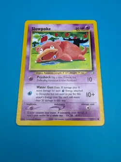 Slowpoke - Neo Genesis Unlimited #73/111 NM Vintage Pokemon Card TCG - Image 3