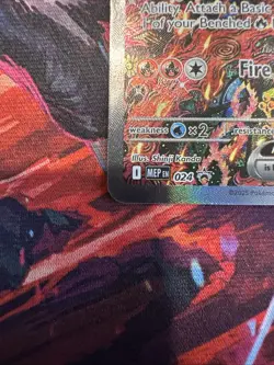 ORICORIO EX 024 Phantasmal Flames Mega Charizard UPC Promo Pokemon Card - Image 5