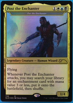 Post the Enchanter Zur the Enchanter (Secret Lair Promo) FOIL NM CARD (507029) - Image 1