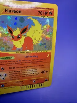 🔥Custom Fan Art Pokemon Card Flareon - READ DESCRIPTION - Image 1