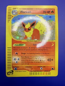 🔥Custom Fan Art Pokemon Card Flareon - READ DESCRIPTION - Image 3