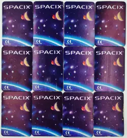 SPACIX lenticular card complete set MAGICA 12/12 MILKY WAY choco bar Trema 1996 - Image 2