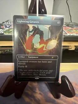 Lightning Greaves (1992) (Rainbow Foil) Secret Lair Drop Foil - Image 1