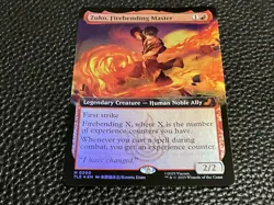 Magic: Zuko, Firebending Master (Extended Art) Foil- Avatar: The Last Airbender - Image 4