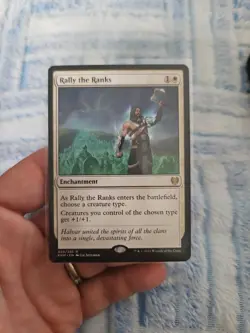 MTG KHM Rally the Ranks 20/285 Kaldheim KHM Magic MTG PACK FRESH Rare - Image 1