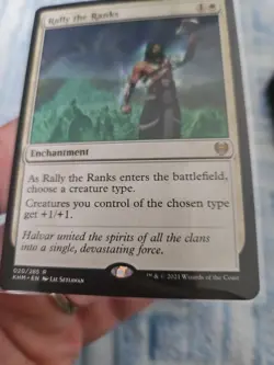 MTG KHM Rally the Ranks 20/285 Kaldheim KHM Magic MTG PACK FRESH Rare - Image 2