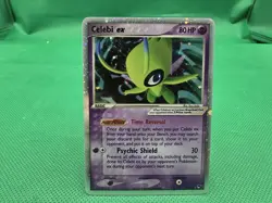 Pokemon TCG Celebi ex (Holo) 017/017 POP Series 2 Holo Moderately Played - Image 1
