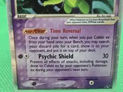 Pokemon TCG Celebi ex (Holo) 017/017 POP Series 2 Holo Moderately Played - Image 3