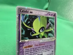 Pokemon TCG Celebi ex (Holo) 017/017 POP Series 2 Holo Moderately Played - Image 4