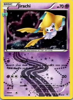 Jirachi RC13/RC32 Generations: Radiant Collection Pokemon TCG - Image 1