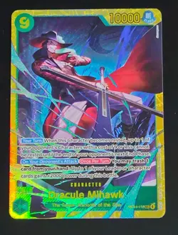 Dracule Mihawk OP14-119 Sec One Piece OP14 Azure Sea's Seven TCG English - Image 1