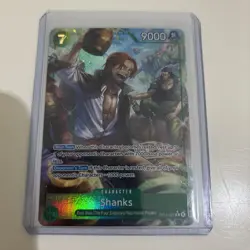 ONE PIECE TCG Shanks OP14-027 R Alt Art The Azure Sea's Seven ENGLISH NM - Image 1