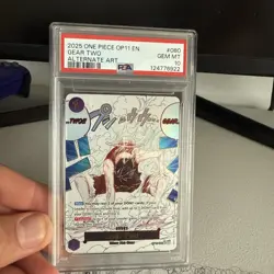 One Piece Gear Two Alt Art Event Manga PSA 10 - Image 2
