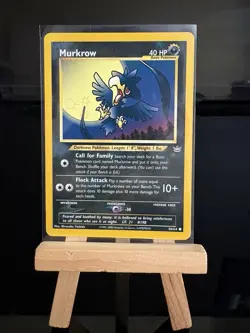 MURKROW - 46/64 Neo Revelation 2000 - Regular Common LP/NM - Pokemon TCG Card - Image 1