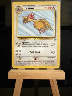 FEAROW - 41/130 Base Set 2 HP/MP - Regular Uncommon - Pokemon TCG Card - Image 1