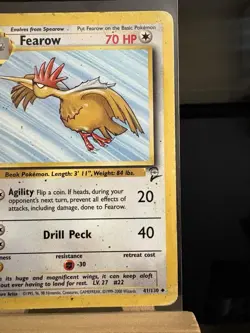 FEAROW - 41/130 Base Set 2 HP/MP - Regular Uncommon - Pokemon TCG Card - Image 3