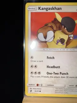 KANGASKHAN - 55/70 Dragon Majesty NM - Regular Common - Pokemon TCG Card - Image 5