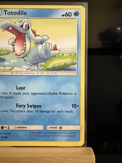 TOTODILE - 22/70 Dragon Majest - NM - Regular Common - Pokemon TCG Card - Image 3