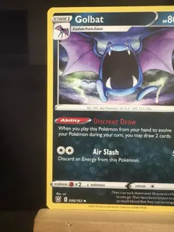 GOLBAT - 90/163 Battle Styles - NM - Regular Common - Pokemon TCG Card - Image 2