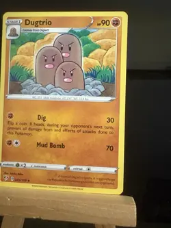 DUGTRIO - 85/189 Darknes Ablaze NM - Regular Uncommon - Pokemon TCG Card - Image 3