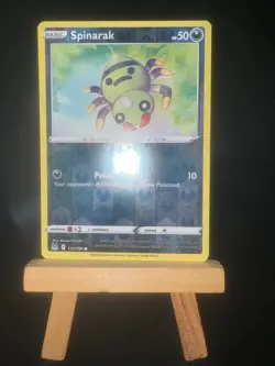 SPINARAK - 112/196 Lost Origin NM - Reverse Holo Common - Pokemon TCG Card - Image 4