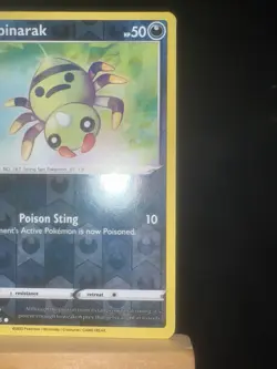 SPINARAK - 112/196 Lost Origin NM - Reverse Holo Common - Pokemon TCG Card - Image 5