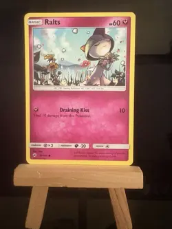 RALTS 91/147 Sm-Burning Shadows NM - Regular Common - Pokemon TCG Card - Image 1