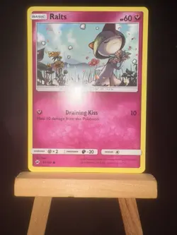 RALTS 91/147 Sm-Burning Shadows NM - Regular Common - Pokemon TCG Card - Image 4