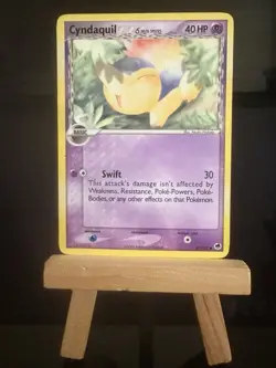 CYNDAQUIL (Delta Species) 45/101 Dragon Frontiers LP/MP Regular Common TCG Card - Image 1