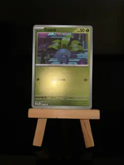 ODDISH 001/094 Phantasmal Flames NM Reverse Holo Common Pokemon TCG Card - Image 4