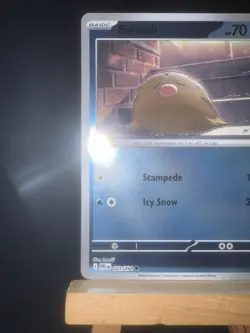 SWINUB 023/094 Phantasmal Flames NM Reverse Holo Common Pokemon TCG Card - Image 5