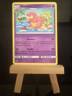 SLOWBRO - 49/145 Sm-Guardians Rising NM/LP- Regular Uncommon - Pokemon TCG Card - Image 1