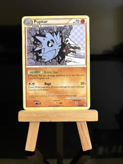 PUPITAR - 38/95 Unleashed Set 2010 LP/MP - Regular Uncommon - Pokemon TCG Card - Image 1