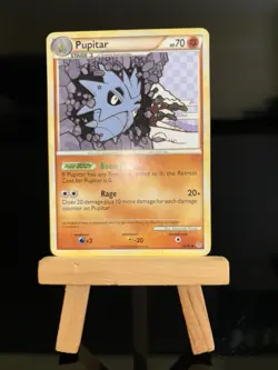 PUPITAR - 38/95 Unleashed Set 2010 LP/MP - Regular Uncommon - Pokemon TCG Card - Image 4