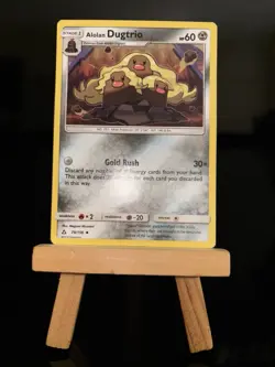 ALOLAN DUGTRIO - 79/156 Sm-Ultra Prism NM/LP Regular Uncommon Pokemon TCG Card - Image 4