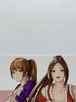 Mai Shiranui Kasumi KOF Sexy Goddess Waifu Card Girl Holo Doujin Anime Adult 18+ - Image 2