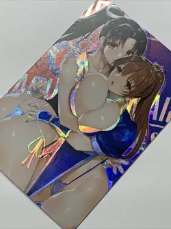 Mai Shiranui Kasumi KOF Sexy Goddess Waifu Card Girl Holo Doujin Anime Adult 18+ - Image 3