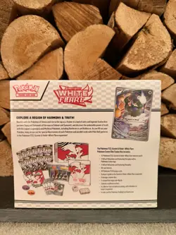 POKEMON CENTER WHITE FLARE ELITE TRAINER BOX ETB TRADING CARDS SCARLET & VIOLET - Image 2
