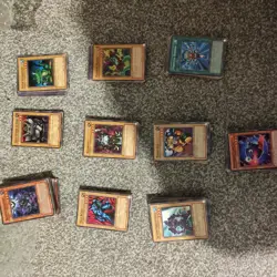 YuGiOh cards 100 vintage bundle from 2002 up SDJ,SDK,SDJ,LOB,MRD,IOC and more - Image 1