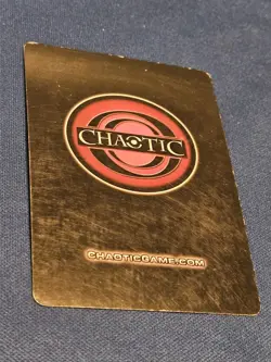 SAVELL 20/40/65/60/45 Super Rare Foil First Edition Chaotic Card PL 2008 - Image 2