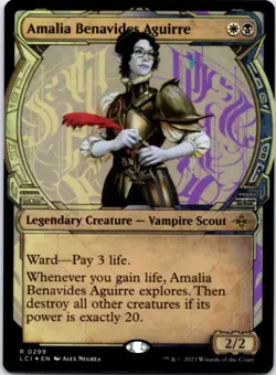 Amalia Benavides Aguirre (Showcase) (Foil) The Lost Caverns of Ixalan, 299 NM - Image 1
