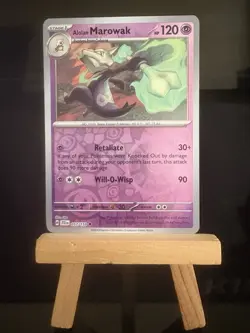 ALOLAN MAROWAK 57/159 Journey Together NM Reverse Holo Uncommon Pokemon TCG - Image 1
