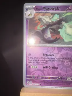 ALOLAN MAROWAK 57/159 Journey Together NM Reverse Holo Uncommon Pokemon TCG - Image 5