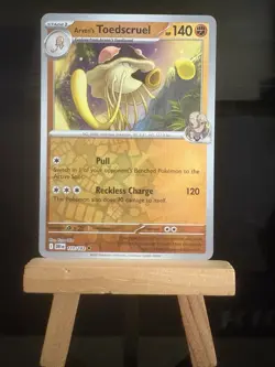 ARVEN’S TOEDSCRUEL 110/182 Destined Rivals NM Reverse Holo Uncommon -Pokemon TCG - Image 1