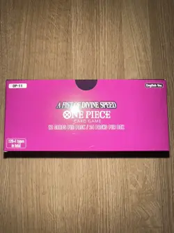 One Piece TCG OP11 Fist Of Divine Speed English Booster Box UNSEALED By Bandai - Image 4