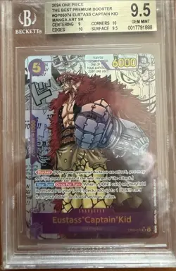 Eustass“Captain”Kid OP05-074 Manga PRB01 One Piece TCG - 9.5 - Image 1