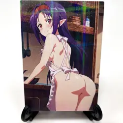 Sword Art Online Konno Yuuki Sexy Anime Waifu Girl Lewd Goddess Story Art Card - Image 2