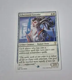 MTG Ethersworn Canonist White Border Mystery Booster 2 Regular Card NM - Image 1